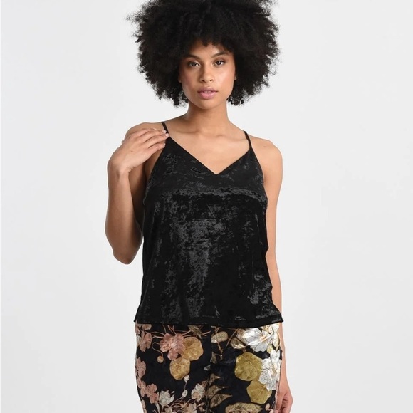 Molly Bracken Noir Velvet Tank Black XS - Picture 2 of 9